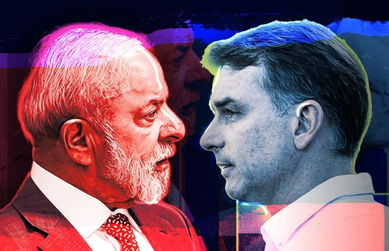 Nova pesquisa acirra disputa presidencial e indica avanço de Flávio sobre Lula